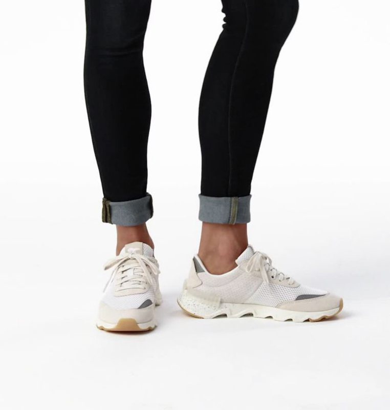 Sorel Dam Sneakers Vita - Kinetic™ Lite Lace Låga - PHI-291348